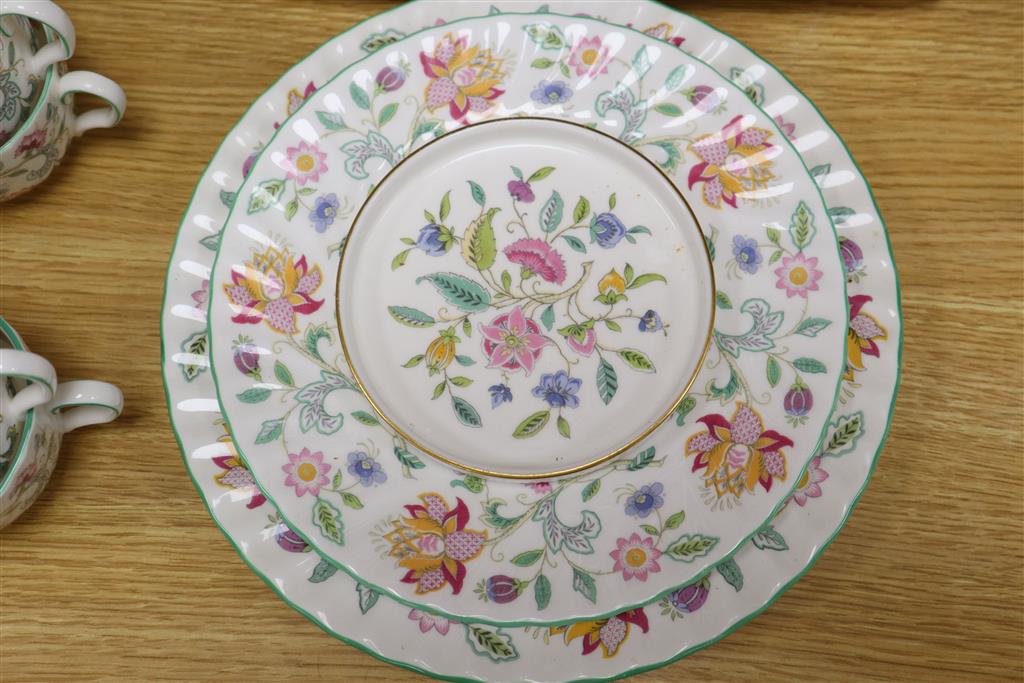 A Minton Haddon Hall tea service